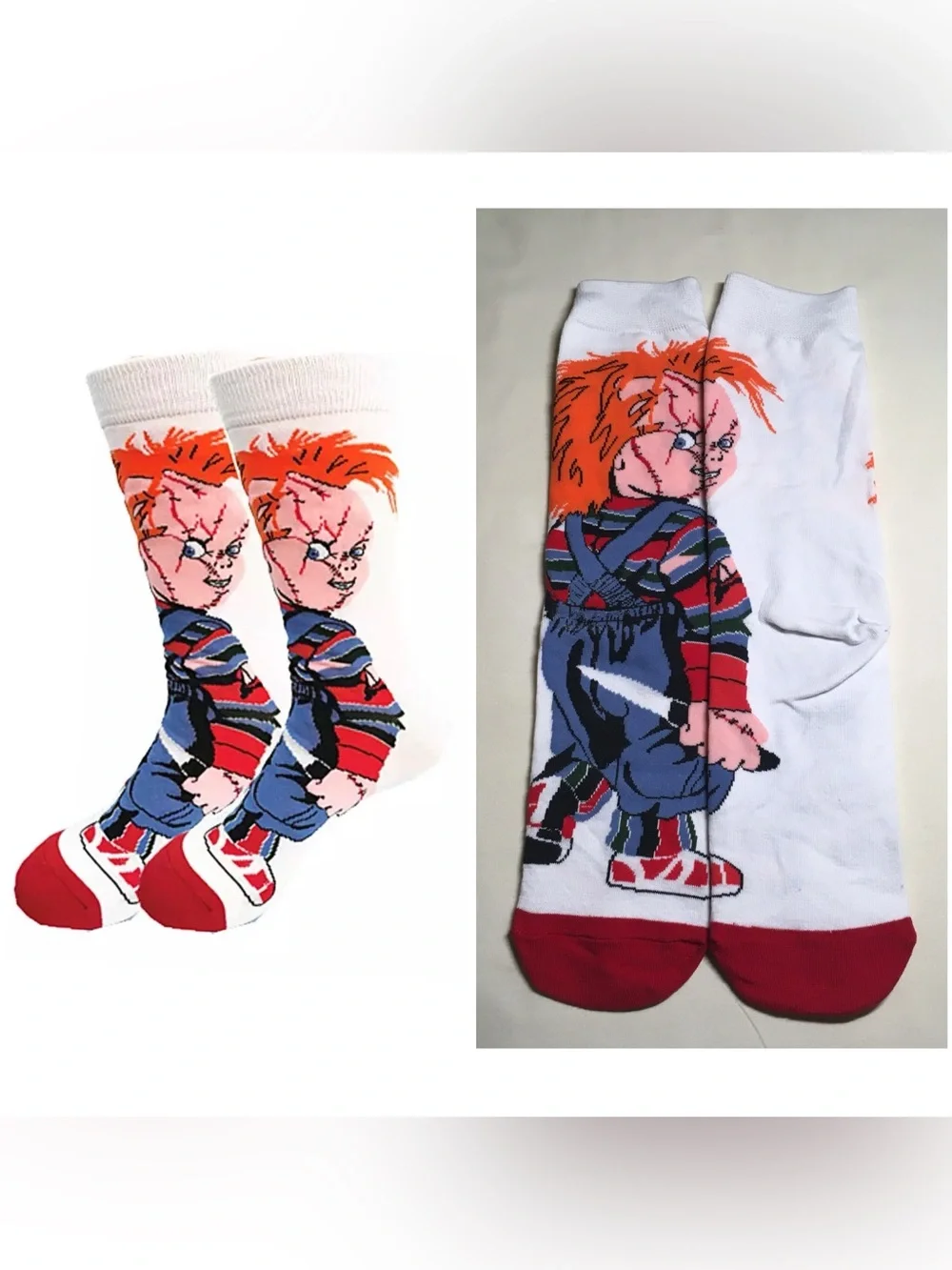 3 Pairs of Chucky 360 design socks